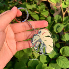 Load image into Gallery viewer, 1 pcs Tropical Plant key chain / Realistic leaf Acrylic Key Chain (sell by code)