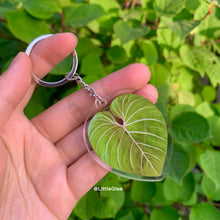 Load image into Gallery viewer, 1 pcs Tropical Plant key chain / Realistic leaf Acrylic Key Chain (sell by code)