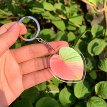Load image into Gallery viewer, 1 pcs Tropical Plant key chain / Realistic leaf Acrylic Key Chain (sell by code)