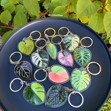 Load image into Gallery viewer, 1 pcs Tropical Plant key chain / Realistic leaf Acrylic Key Chain (sell by code)