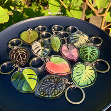 Load image into Gallery viewer, 1 pcs Tropical Plant key chain / Realistic leaf Acrylic Key Chain (sell by code)