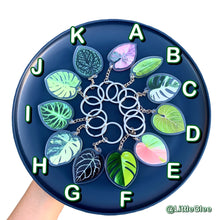 Load image into Gallery viewer, 1 pcs Tropical Plant key chain / Realistic leaf Acrylic Key Chain (sell by code)