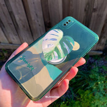 Load image into Gallery viewer, Realistic Variegated Monstera Albo (Coaster, Phone Grip, Retractable Badge Reel, Keychain, Magnet)