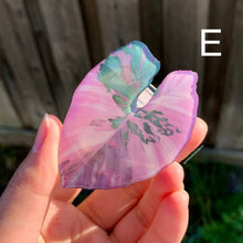 Load image into Gallery viewer, 1 pcs Tropical Plant Phone Grip / Realistic leaf Acrylic Switchble Phone stand (sell by code)